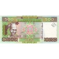 Гвинея 500 франков образца 2006 года UNC p39a