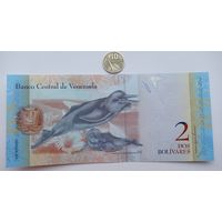 Werty71 Венесуэла 2 боливара 2013 UNC банкнота