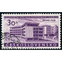 Национальная выставка почтовых марок Архитектура Чехословакия 1958 год 1 марка
