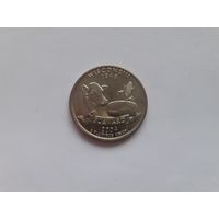 25 центов 2004 Висконсин США