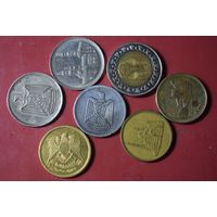 Египет. Набор 7 монет