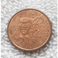 1 евроцент 1999 Франция #03