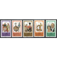 Гренада /1977/ Серебряный Юбилей Королевы / 5 марок