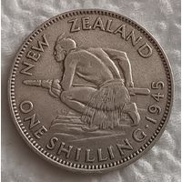 Новая Зеландия 1 шиллинг 1945