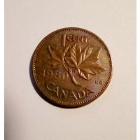 Канада 1 цент 1980 г