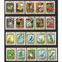 Цветы и птицы Куба 1983 год 20 марок