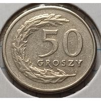 Польша 50 грошей, 1992