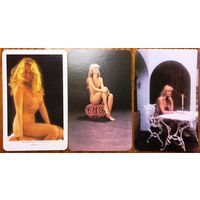 Календарики "Девушки", 1985 - 1988