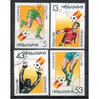 Чемпионат мира по футболу в Испании Болгария 1981 год серия из 4-х марок