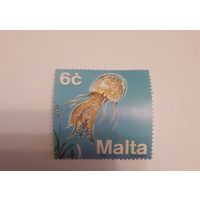 Марка Мальты - Медуза 1999г.