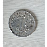 1 франк 1942 Виши