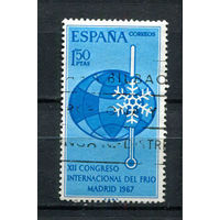 Испания - 1967 - Международный Холодильный Конгресс - [Mi. 1708] - полная серия - 1 марка. Гашеная.  (Лот 36EB)-T7P8