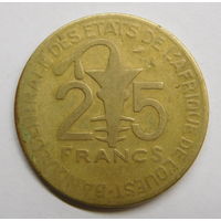 Центральная Африка 25 франков 19?? г