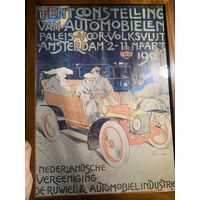 Плакат постер 1906 год