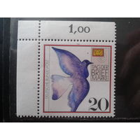 ФРГ 1988 День марки, голубь**Михель-0,8 евро