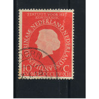 Нидерланды 1954 Юлиана Принятие новой Хартии Королевства Нидерландов #654