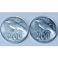 Индонезия. 200 рупий 2003 года.