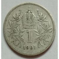 Австрия 1 крона 1901 г.