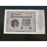 100000 марок 1923