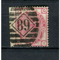 Великобритания - 1873/1876 - Королева Виктория 3Р - [Mi.41] - 1 марка. Гашеная.  (LOT EC29)-T10P26