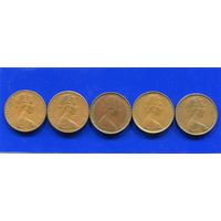 Австралия 2 цента 1966 , 1967  , 1970. Цена за 1 монету