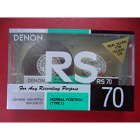 Аудиокассета DENON RS 70  (внутренний рынок Японии)