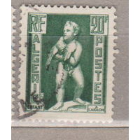 Французские колонии Французский Алжир 1952 год лот 16 Национальные символы культура искусство
