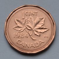 Канада, 1 цент 1984 г.