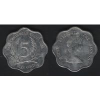 Восточные Карибы km12 5 центов 1984 год (0(om1(0(2 ТОРГ
