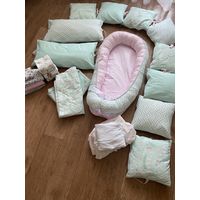 Бортики в детскую кроватку для новорожденных