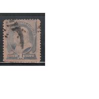 США-1887, (Мих.53), гаш.  , Стандарт, Президенты, Франклин(2)