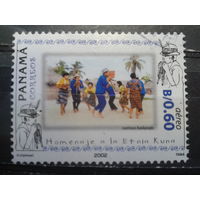 Панама 2002 Фолклорная танцевальная группа Михель-2,2 евро гаш