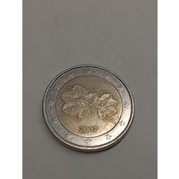 2 евро Финляндия 2007 г.