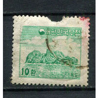 Южная Корея - 1954 - Острова Токто 10H - [Mi.180] - 1 марка. Гашеная.  (Лот 91Ei)-T5P20