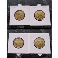Распродажа с 1 рубля!!! Иран 2 монеты (250, 500 риалов) 2007 г. UNC