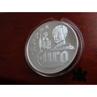 10 евро серебром в капсуле. 1997 год. Франция. Proof!