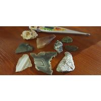Мини коллекция камней минералов