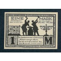 Германия, 1 марка 1921 год. aUNC