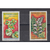 Флора. Цветы. Конго. 1963. Полная серия. Michel N 28,34 (14,5 е)