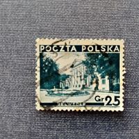 Марка Польша 1935 год Архитектура