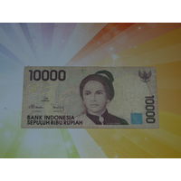 Индонезия 10000рупий 1998г.