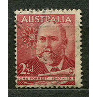 Премьер министр лорд Джон Форрест. Австралия. 1949. Полная серия 1 марка