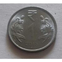 1 рупия, Индия 2013 г., ромб