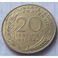 Франция 20 сантимов, 1984          ( 1 )