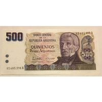 500 Песо 1984 с рубля