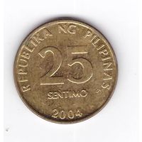 25 сентимо 2004 Филиппины. Возможен обмен