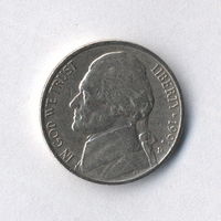 США, 5 центов 1991 г.