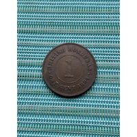 Британский Гондурас 1 цент 1894 г.