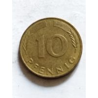 Германия 10 пфенинг 1984 F