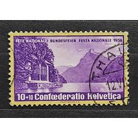 Швейцария, 1м гаш, швейцарская конфедерация 1938г